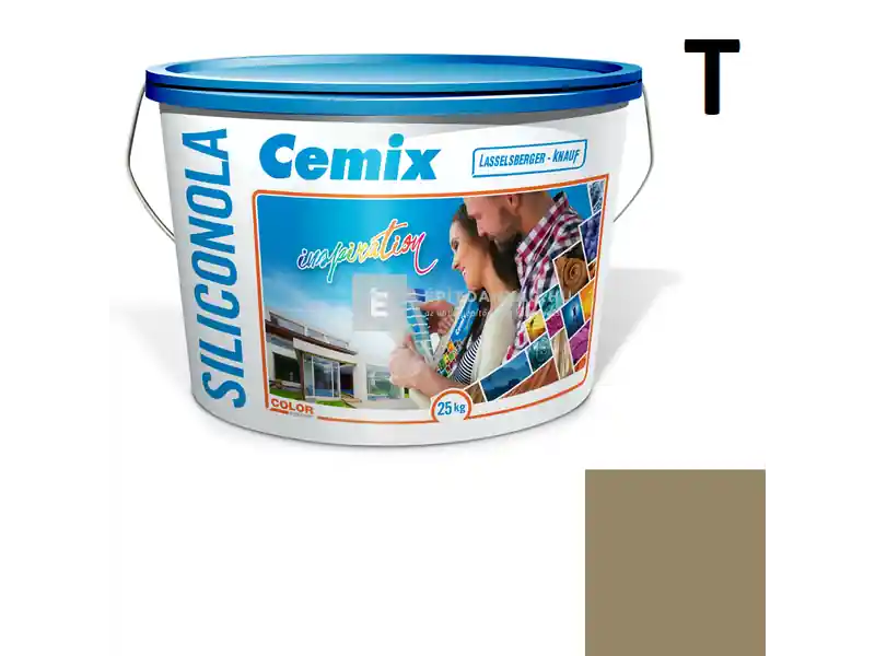 Szezonális akció Cemix 2733 SiliconOLA szilikon vékonyvakolat, kapart 2 mm 4559 green 25 kg