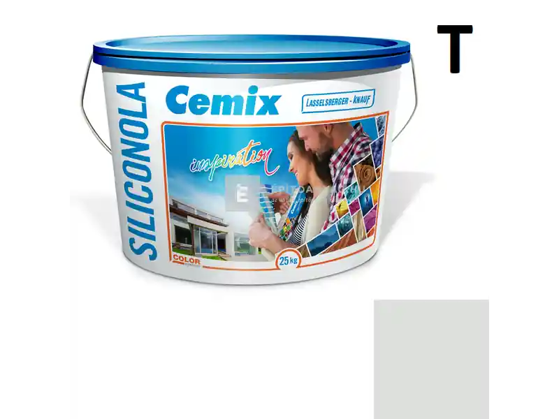 Cemix 2733 SiliconOLA szilikon vékonyvakolat, kapart 2 mm 4731 blue 25 kg Utolsó esély