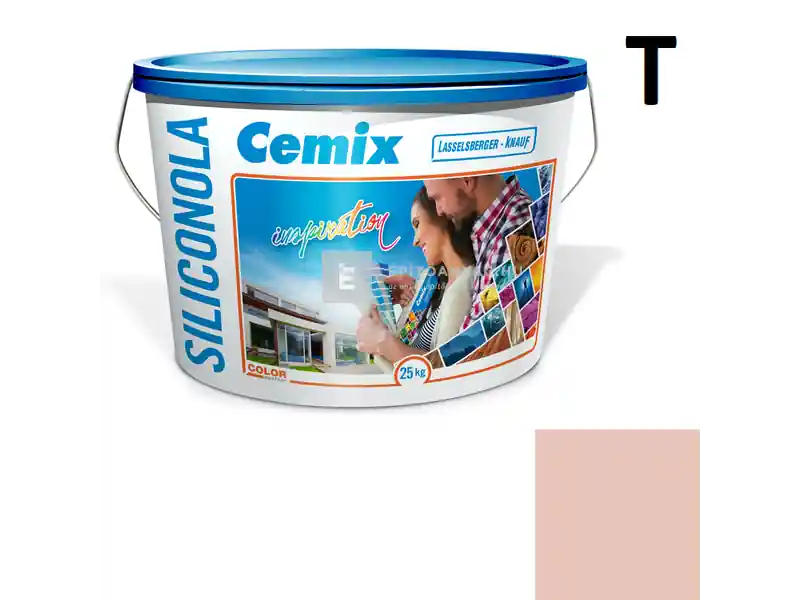 Azonnali szállítás Cemix 2733 SiliconOLA szilikon vékonyvakolat, kapart 2 mm 5141 rock 25 kg