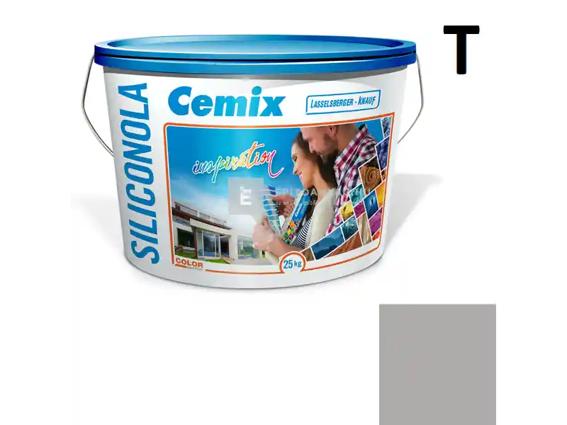 Rendeld meg most Cemix 2733 SiliconOLA szilikon vékonyvakolat, kapart 2 mm 5315 rock 25 kg