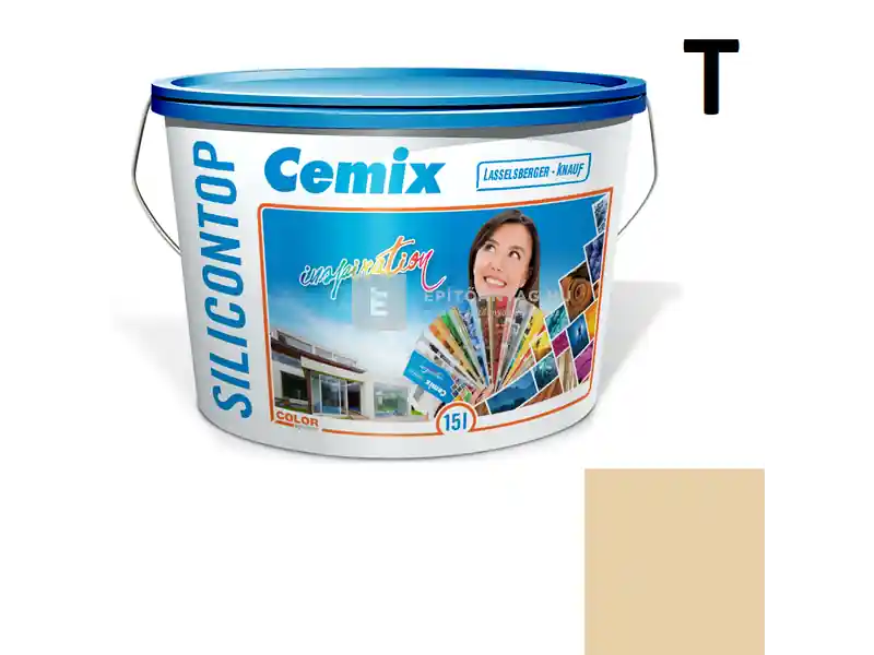 Cemix 2733 SiliconOLA szilikon vékonyvakolat, dörzsölt 2 mm 4333 orange 25 kg Expressz szállítás