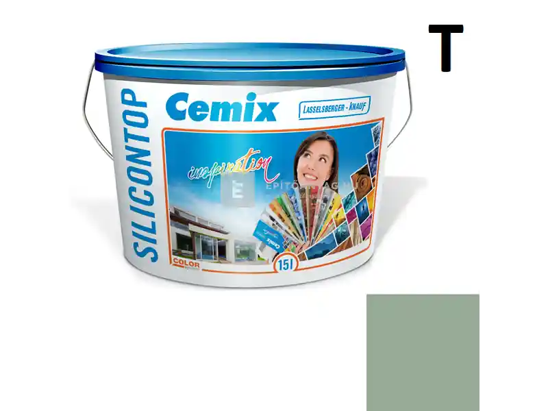 Biztonságos vásárlás Cemix 2733 SiliconOLA szilikon vékonyvakolat, dörzsölt 2 mm 4529 green 25 kg