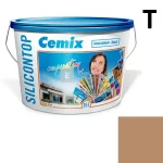 Rendeld meg most Cemix 2733 SiliconOLA szilikon vékonyvakolat, dörzsölt 2 mm 4965 brown 25 kg