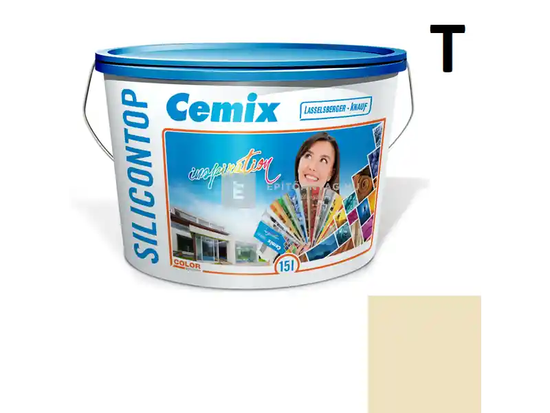 Cemix 2733 SiliconOLA szilikon vékonyvakolat, dörzsölt 2 mm 4951 brown 25 kg Vedd meg online