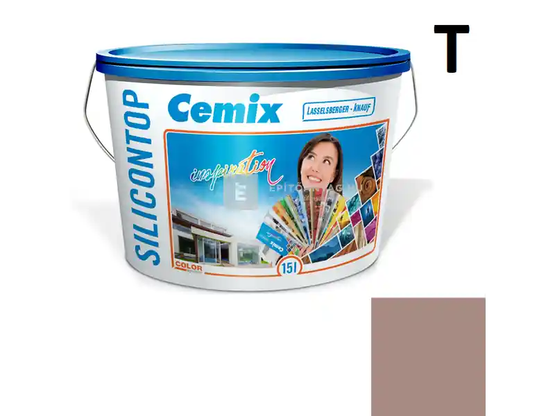 Ajánlat Cemix 2800 SiliconTOP szilikon homlokzatfesték 5119 rusty 15 l