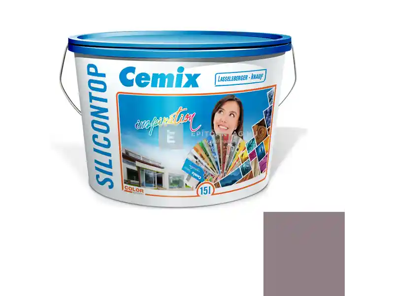 Vásárlói kedvenc Cemix 2800 SiliconTOP szilikon homlokzatfesték 5187 rusty 15 l
