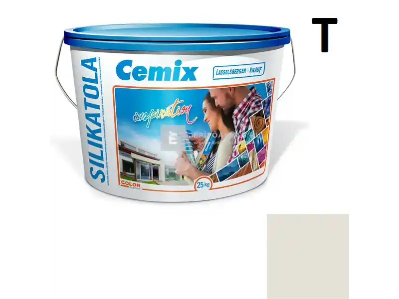 Biztonságos fizetés Cemix 2722 SilikatOLA szilikát vékonyvakolat, kapart 1,5 mm 4151 cream 25 kg