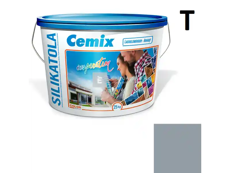 Ajánlat Cemix 2722 SilikatOLA szilikát vékonyvakolat, kapart 1,5 mm 4765 blue 25 kg