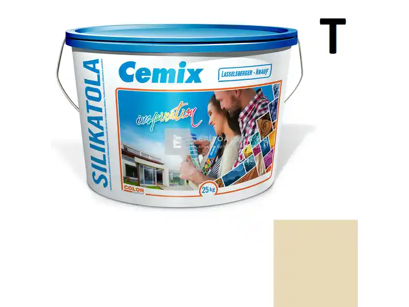 Cemix 2722 SilikatOLA szilikát vékonyvakolat, kapart 1,5 mm 4953 brown 25 kg Kihagyhatatlan ajánlat