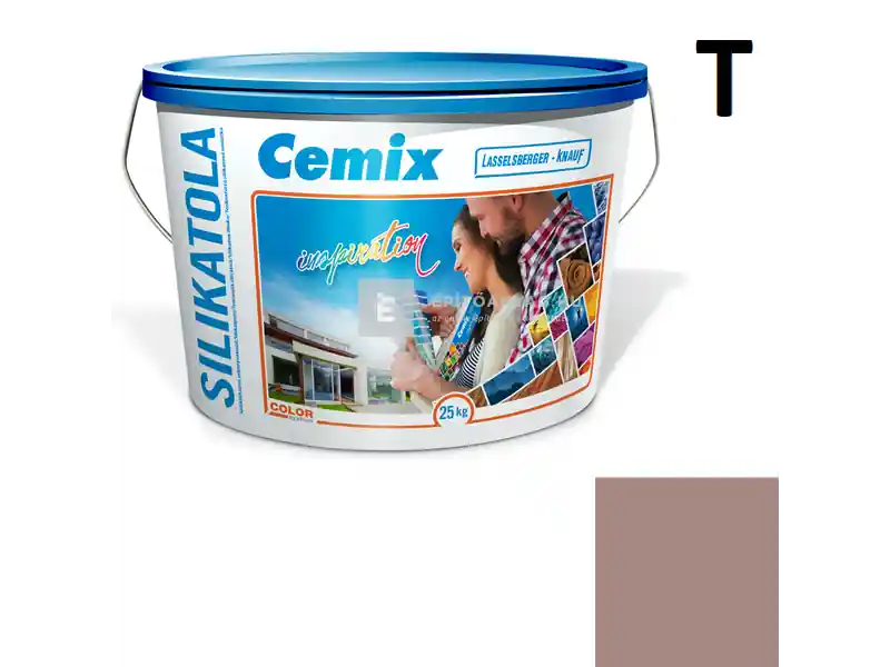 Cemix 2722 SilikatOLA szilikát vékonyvakolat, kapart 1,5 mm 5157 rusty 25 kg Vedd meg online