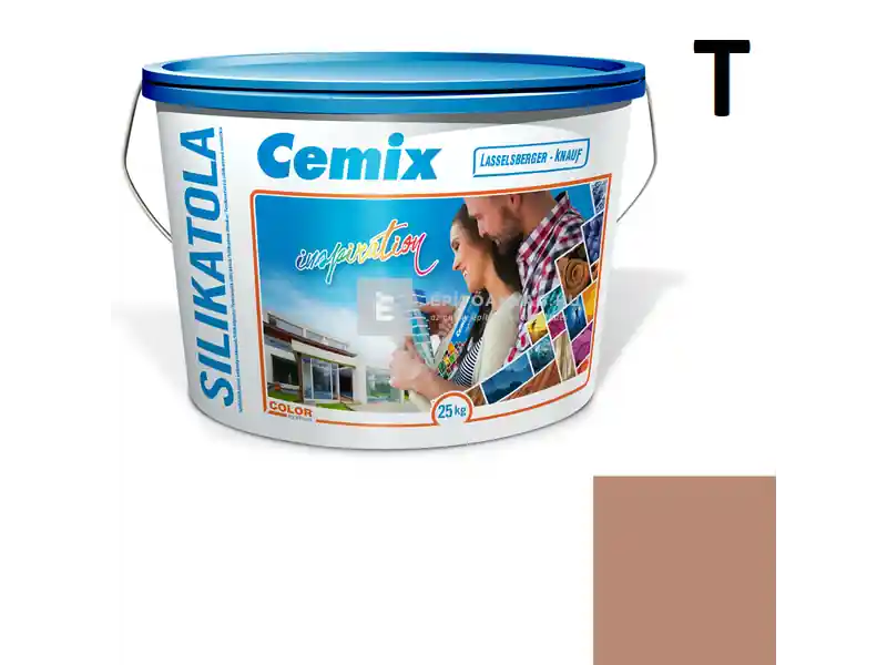 Olcsó Cemix 2722 SilikatOLA szilikát vékonyvakolat, kapart 2 mm 5137 rusty 25 kg