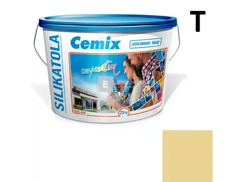 Cemix 2722 SilikatOLA szilikát vékonyvakolat, dörzsölt 2 mm 4327 orange 25 kg Azonnal elérhető