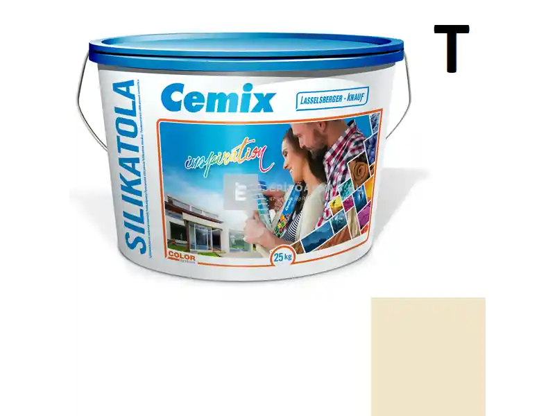 Cemix 2722 SilikatOLA szilikát vékonyvakolat, dörzsölt 2 mm 4361 orange 25 kg Szuper akció
