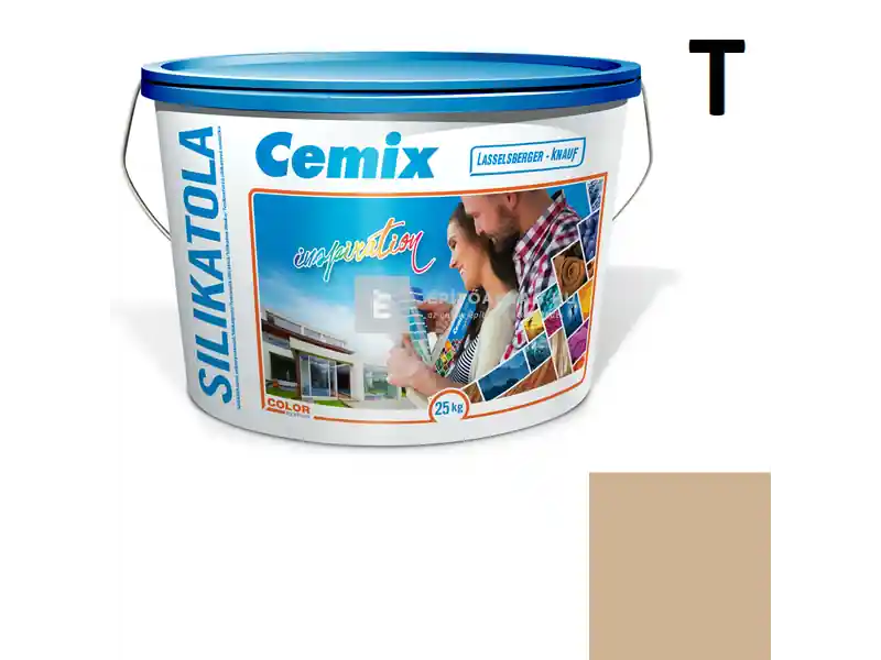 Cemix 2722 SilikatOLA szilikát vékonyvakolat, dörzsölt 2 mm 4963 brown 25 kg Olcsó