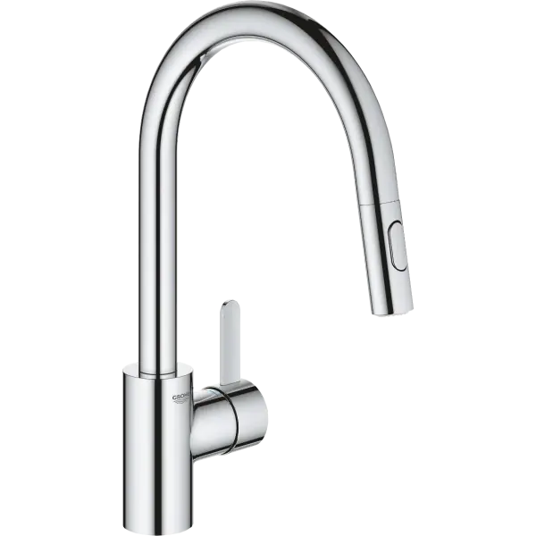 Szuper akció Grohe Eurosmart Cosmopolitan álló mosogató csaptelep, kihúzható fejes