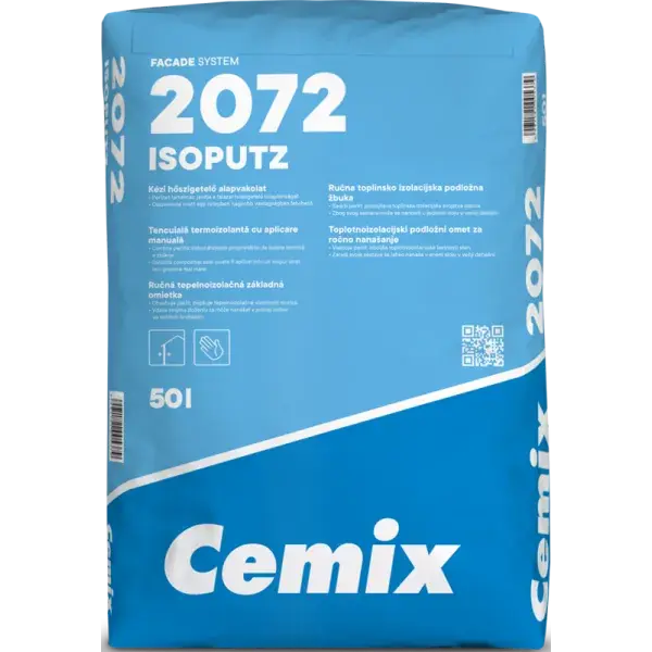 Különleges ajánlat Cemix Isoputz kézi alapvakolat 50L