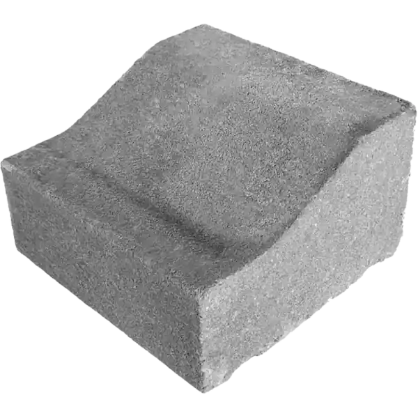 Szezonális akció K-szegélykő szürke 25x15x25