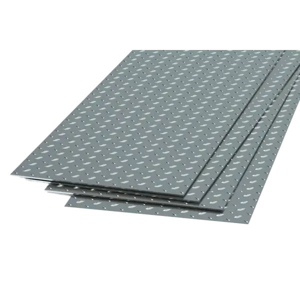 Acéllemez bordás 4x1250x2500mm (lencse) Expressz kézbesítés