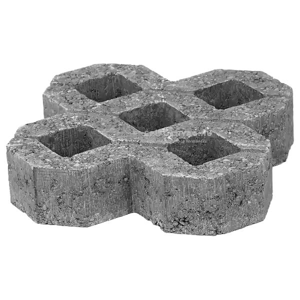 Különleges ajánlat BetonLM gyeprács 40x40x10cm, szürke