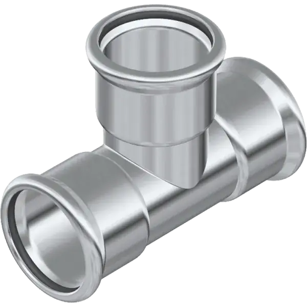 Expressz kézbesítés Inox 304 egál T-idom 35