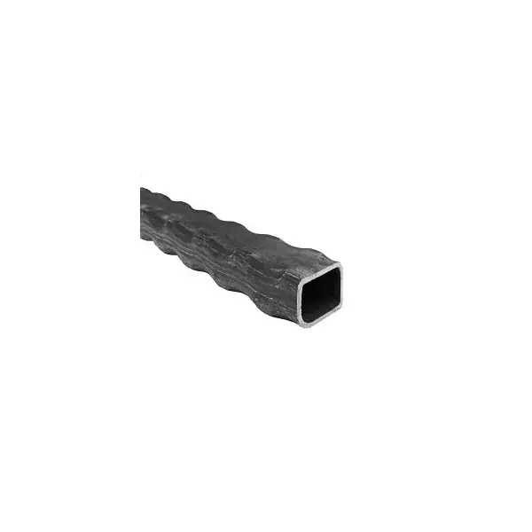 Zártszelvény bordás 60x40x2mm 6fm Prémium