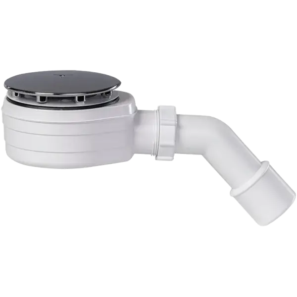 Gyors kiszállítás Styron ZA-90-K zuhanytálcaszifon 90 mm, krómozott, 60 mm alacsony
