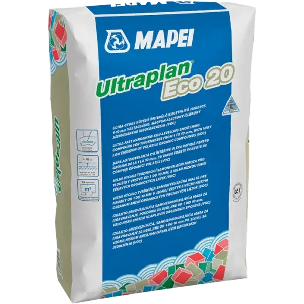Exkluzív ajánlat Mapei Ultraplan Eco 20 önterülő aljzatkiegyenlítő 23kg