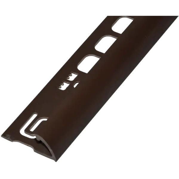 Salag PVC pozitív élvédő profil 9/10mm/2,5m csokoládé Gyors kiszállítás