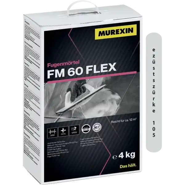 Szuper akció Murexin FM60 FLEX fugázóanyag Ezüstszürke 4kg