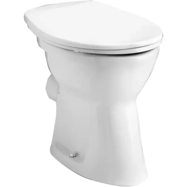 Alföldi Bázis álló WC 7093 mélyöblítésű, hátsó kifolyású perem nélküli CleanFlush - Nem rendelhető Újdonság