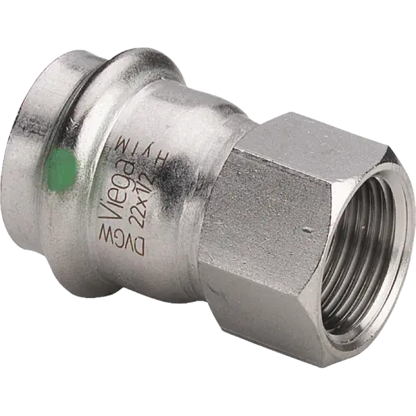 Szezonális akció Viega Sanpress Inox csatlakozó 54-2" BM