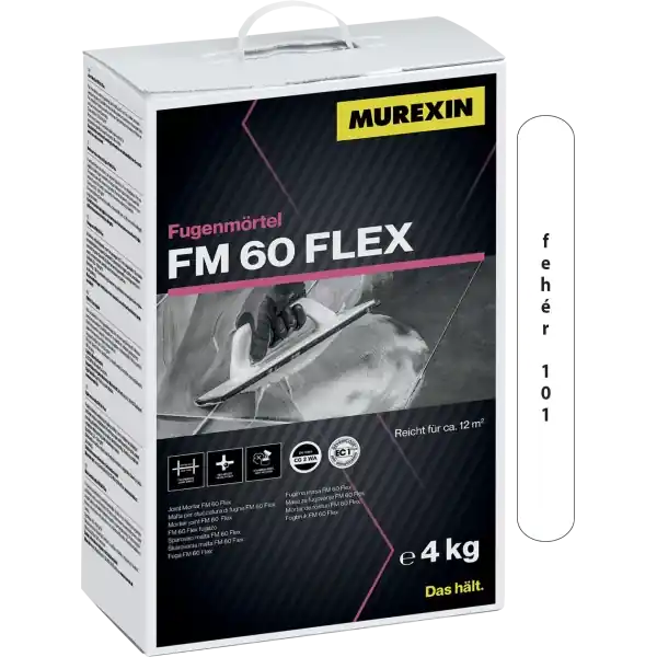Murexin FM60 FLEX fugázóanyag Fehér 4kg Kedvezményes ár