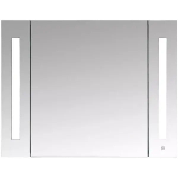 Wellis Canaria fürdőszoba szekrény LED világítással 80x70x12 Outlet