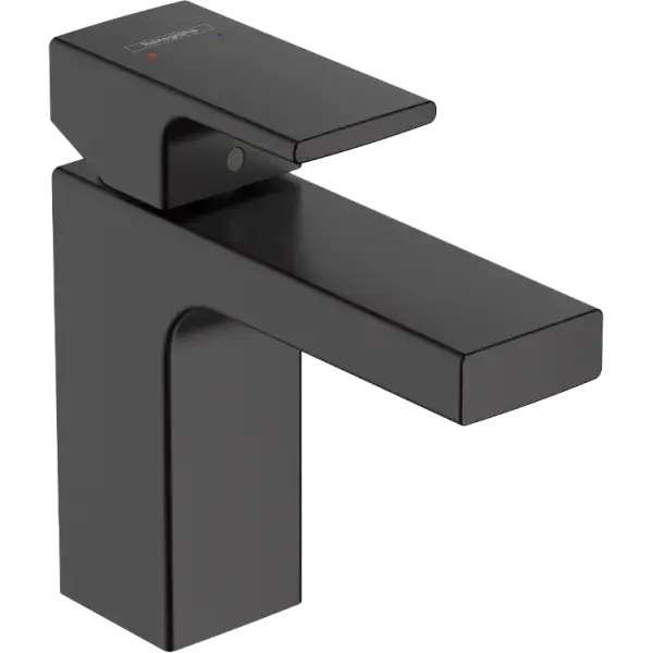 Végkiárusítás Hansgrohe Vernis shape mosdócsaptelep fekete automata leeresztővel