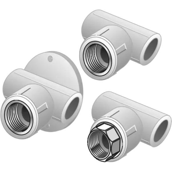 KeKelit Kelen PPR T-idom 25x3/4"x25 BM Kiárusítás