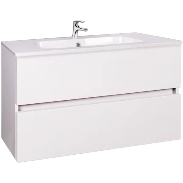Gyors kiszállítás Wellis Elois White fürdőszoba szekrény 80cm 2fiókos