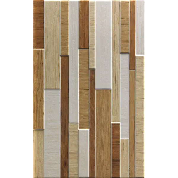Vedd meg online Ceradepot Herberia Wood Brick Cream 25x40cm dekorcsempe