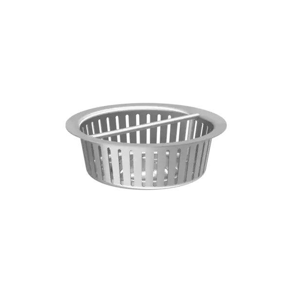 Olcsó Aco AG 157 higiénikus padlóösszefolyó alsórész hegesztve, szennyfogó kosár függőleges