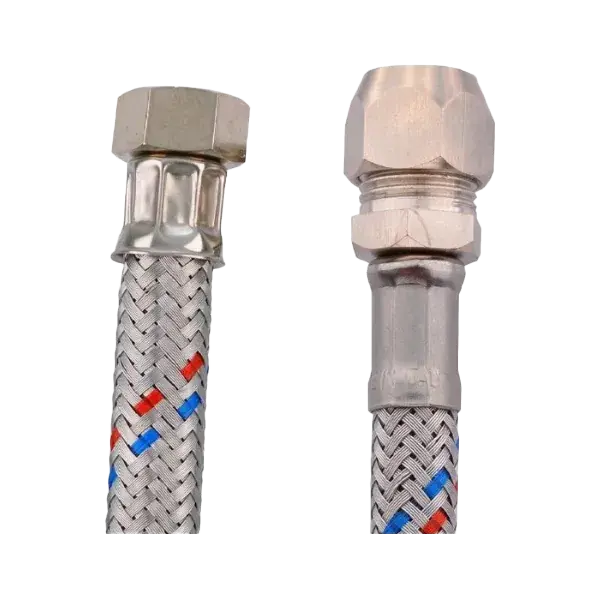 Azonnal elérhető Flexitub flexibilis bekötőcső vízre 1/2" SZORÍTÓGYŰRŰS 20cm