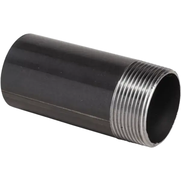 Végkiárusítás Hegeszthető fekete menetvég 3" (100 mm)