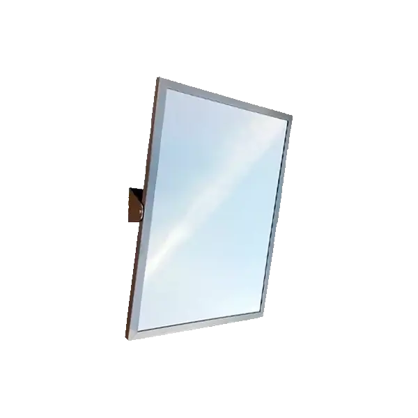 Exkluzív ajánlat B&K Dönthető tükör rozsdamentes kerettel és konzollal 50x70cm