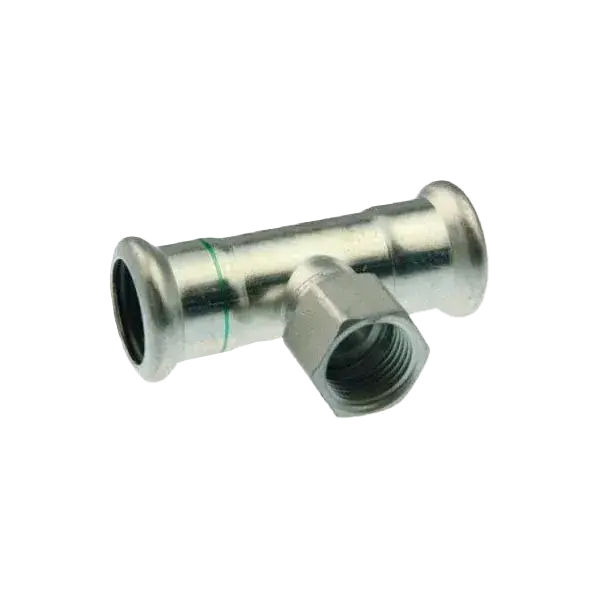 Végkiárusítás KeKelit Steelfix szénacél prés T-idom 54x3/4"x54 BM