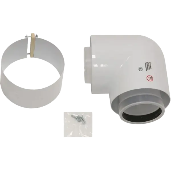 Vaillant könyök Alu/PPs 80/125 90° Biztonságos fizetés
