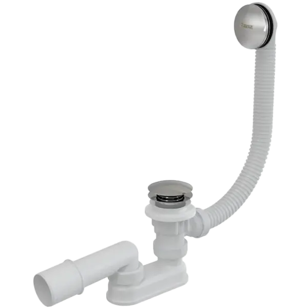 Ravak Kád le/túlfolyószett 570mm CilcClack rendszer, krómozott Exkluzív ajánlat