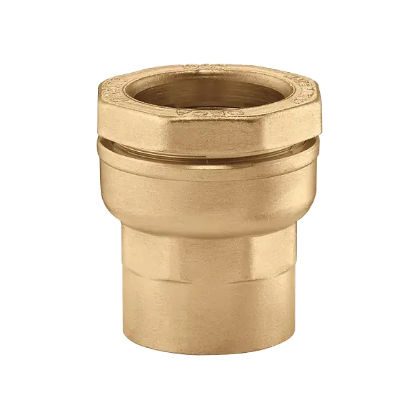 Akció KPE-réz szorítógyűrűs egyenes csatlakozó 25-3/4" BM