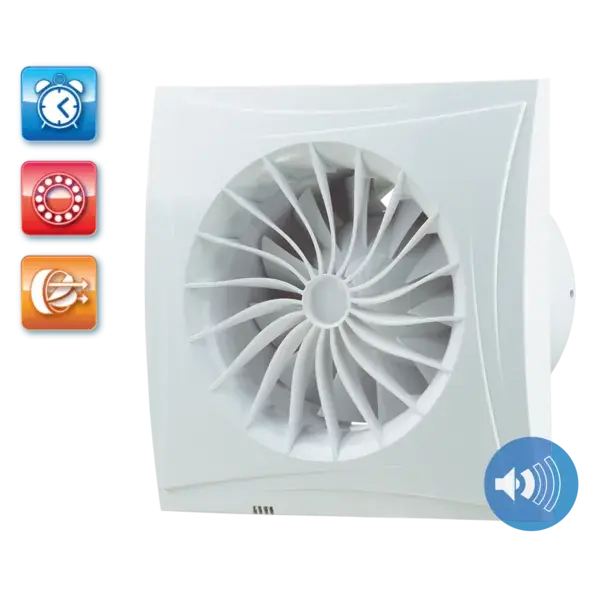 Vents ventilátor Blauberg Sileo 100 T időkapcsolós Kedvezményes ár