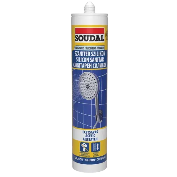 Vásárlói kedvenc Soudal szaniter szilikon transzparens 280 ml - Nem rendelhető