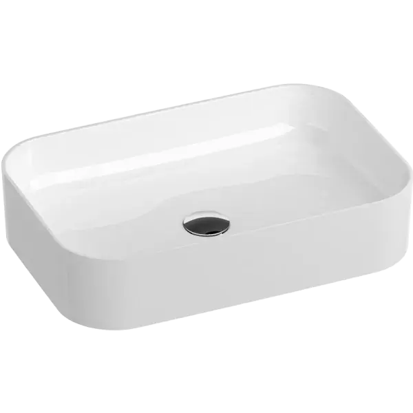 Ravak Ceramic 550 SLIM R kerámia, pultra szerelhető mosdó Olcsó