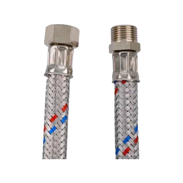 Újdonság Flexitub flexibilis bekötőcső vízre 1"-1" KB 50cm