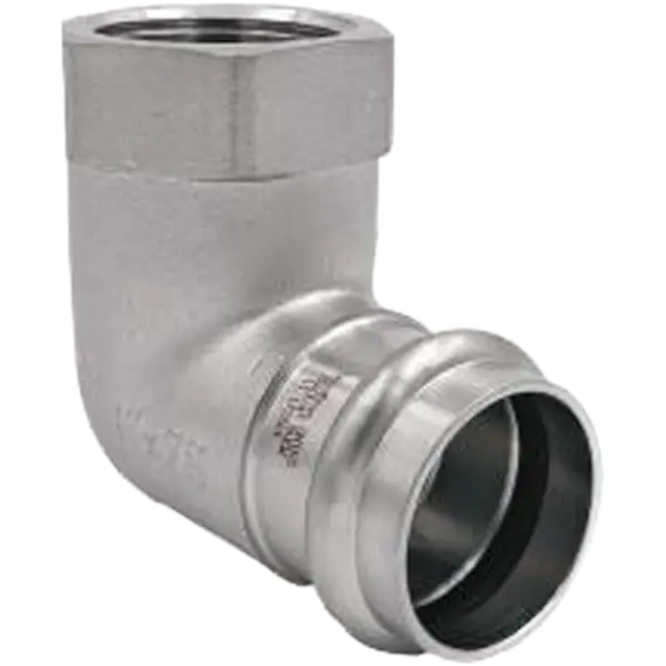 Akció Inoxpres Uniko 304L ív 90° 22-1/2" BM